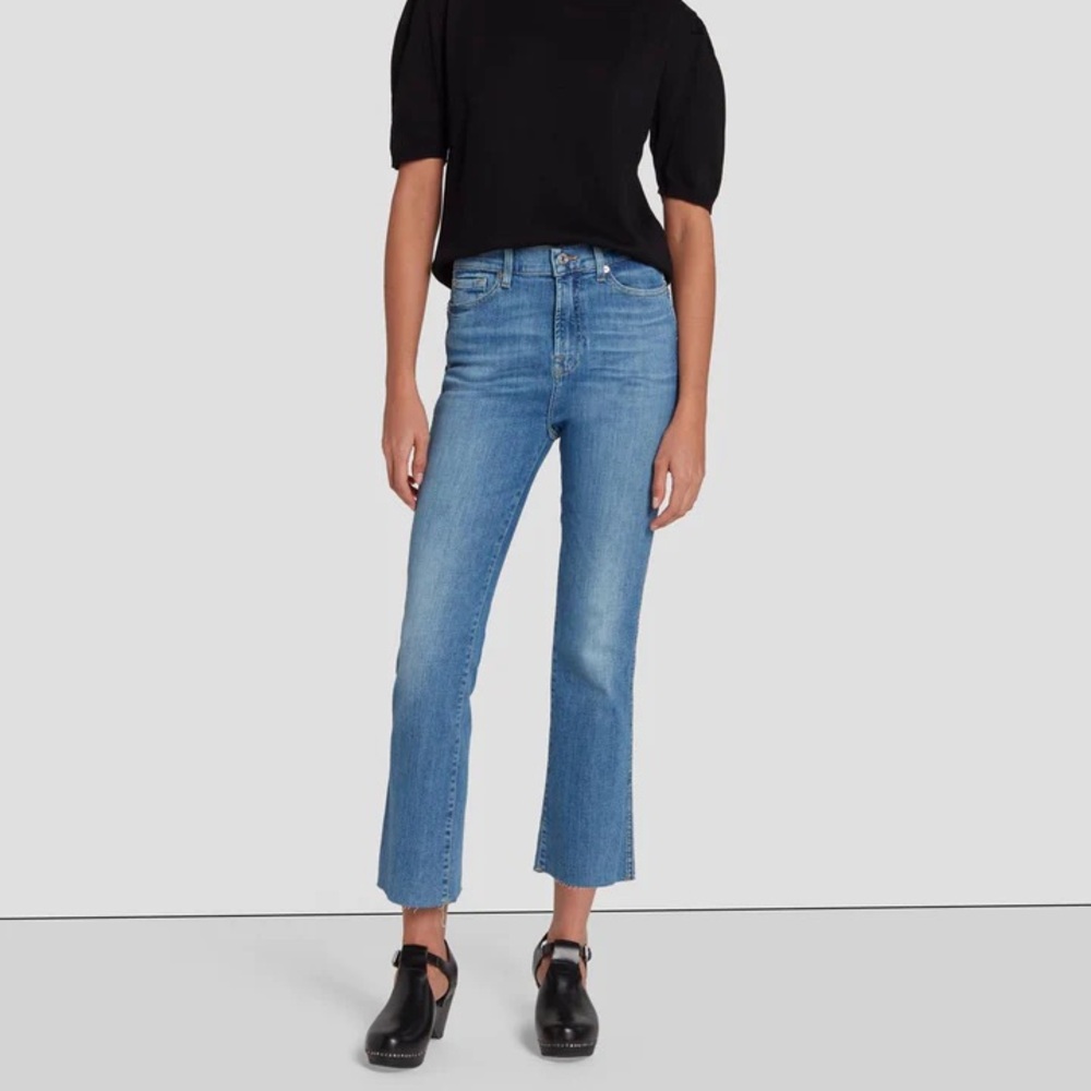 COPY - 7 for All Mankind High Waisted Slim Kick Jeans